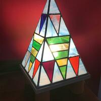 Pyramid Lamp - each one is unique
