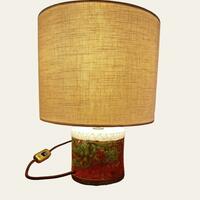 Small Raku Table Lamp
