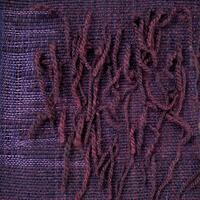 weaving handspun pigtail yarn with metal