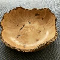 Colin Purdy  Norway maple bowl natural edge.