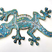 Mosaic Gecko Commission