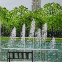 Jephson fountains - available as a limited addition print