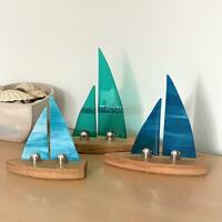 Fused Glass Boats