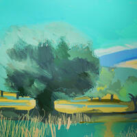 Olive tree - iPad drawing limited edition print