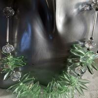 Green Icicle Necklace