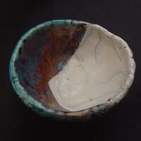 Raku Handbuilt bowl