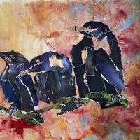 Collage crows