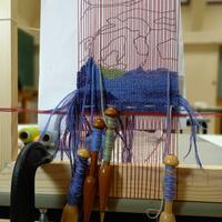 Weaving with bobbins