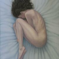 "Depression", oil on canvas, 70 x 50 cms.