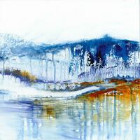 Abstract Loch oil on canvas