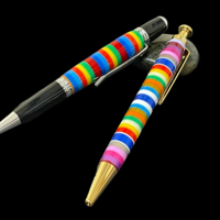 Rainbow acrylic Ballpoint Pens