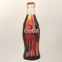 Painting of a bottle of Coca-Cola