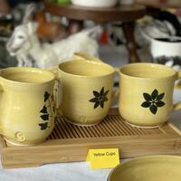 Yellow teacups