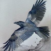 The Raven over Skye