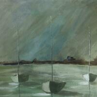 Boats by Yvonne Brown