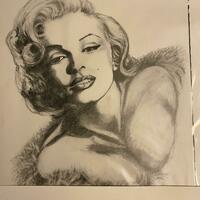 Marilyn Monroe pencil