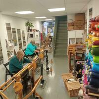 Saori weaving studio workshops
