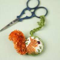 Bramble Thicket Scissor Fob by Bethany Hughes of Blue Coppice
