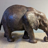 Terracotta elephant