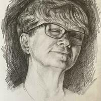 Ruth - Graphite on paper