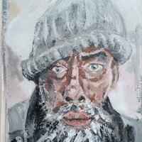 Copy of a Mark Fennell Portrait- Vagrancy - by Lynne Smith