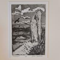Machrie Standing stone ( inspired by Isle of Arran)