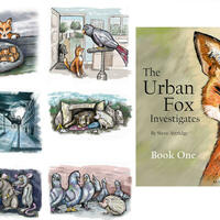 The Urban Fox Book One - Illustrations for a brand new children's book series published in 2023
