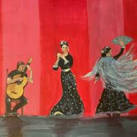 Flamenco group