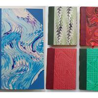Book covers by artisan book binder Brian Pollitt