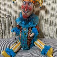 hand made Polichinelle doll