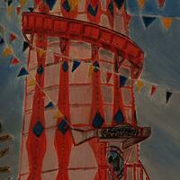 Helter Skelter painting