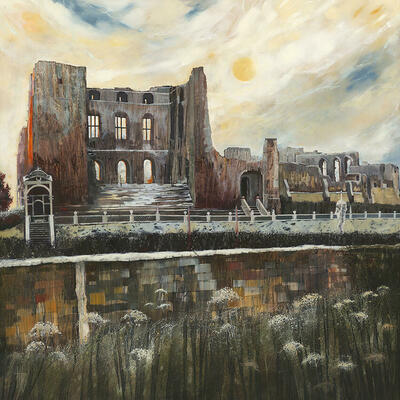 Commission:  Colours of the Keep.  Signed giclee limited edition prints available.  Framed £185 Mounted £85
