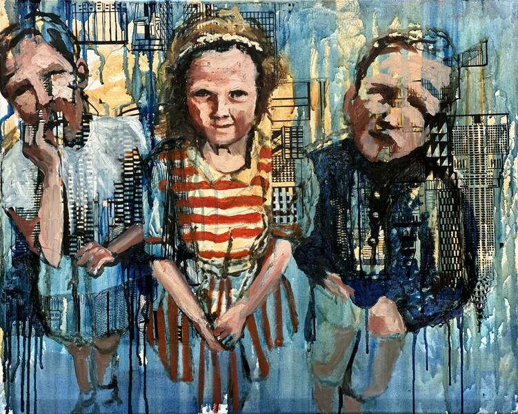 My Three Boys - A painting about gender identity