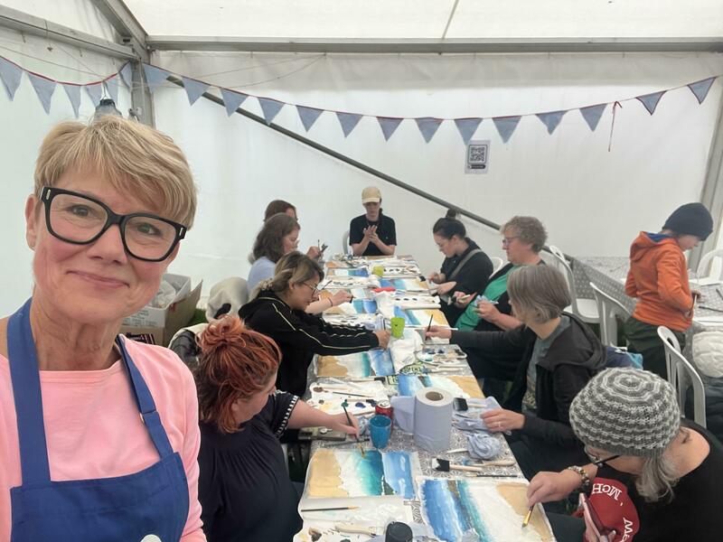 ‘Rags to Treasure’ Workshop at Art in The Park