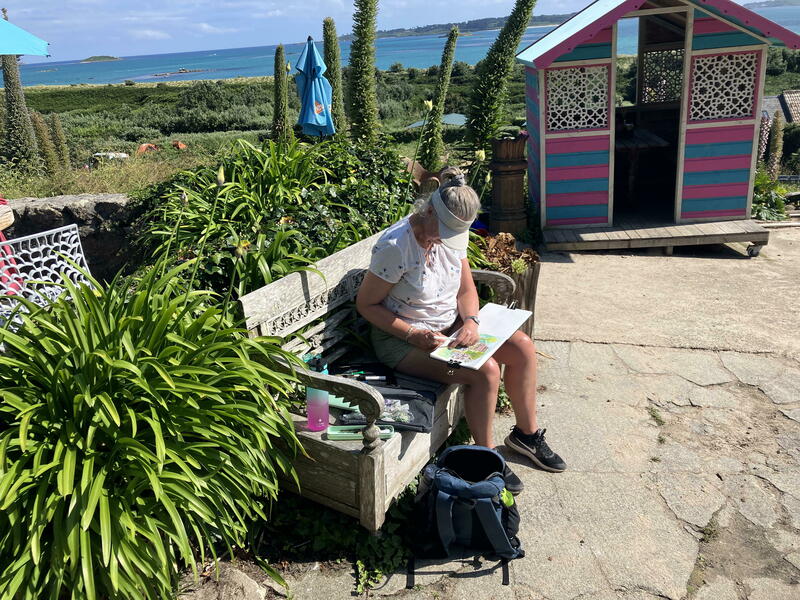 Sketching in the Isles of Scilly