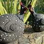 Ceramic Guinea Fowl