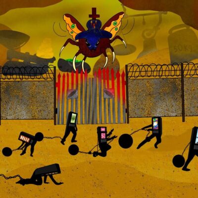 samuelsmart.art - 7 Sins GREED Digital/Pencil/Pastels