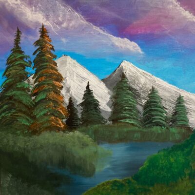 samuelsmart.art - A Breath of Fresh Air - Acrylic Painting