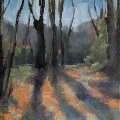 Joanne Makin - Sun through Trees