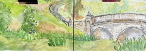 Katie Jones - At Peace, Beside the Bridge - £160
