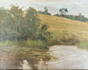 Rob Osman - Meadow Pond - £150 (unframed)