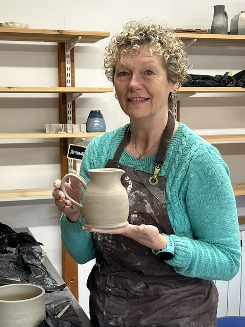 Amanda — an accomplished thrower, passionate glazer, and valued member of our Clay Warriors community.