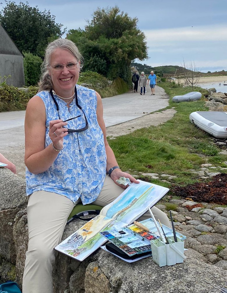 Sketching in the Isles of Scilly