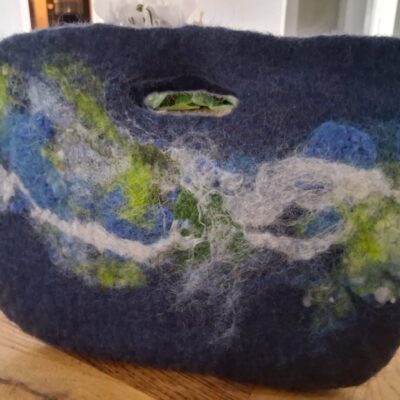 Selection of felted handbags £48.00