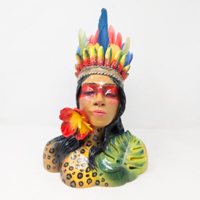 Daniella - Clay Conqueror - Hand built sculpture