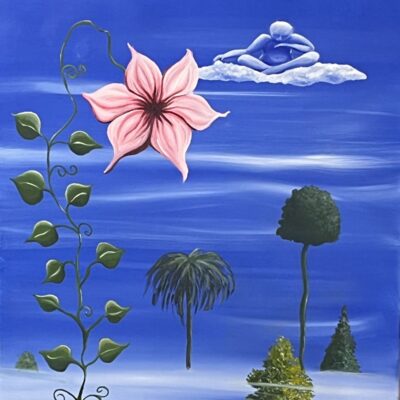  Ambitious Perspective, Oil on Canvas