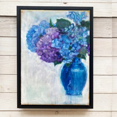Susanna Cheshire Blue Heart-Flowers to lift your heart