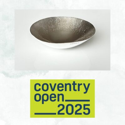 My silver hand raised bowl was accepted for Coventry Open 2025