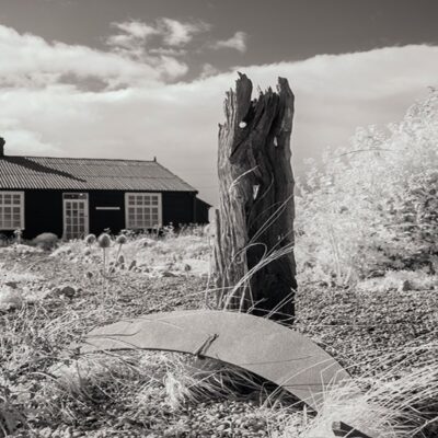 Dungeness infra red photograph