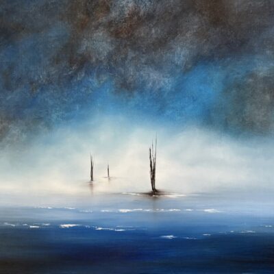 Family (Oil on canvas paper - 42cm x 59.5 cm)